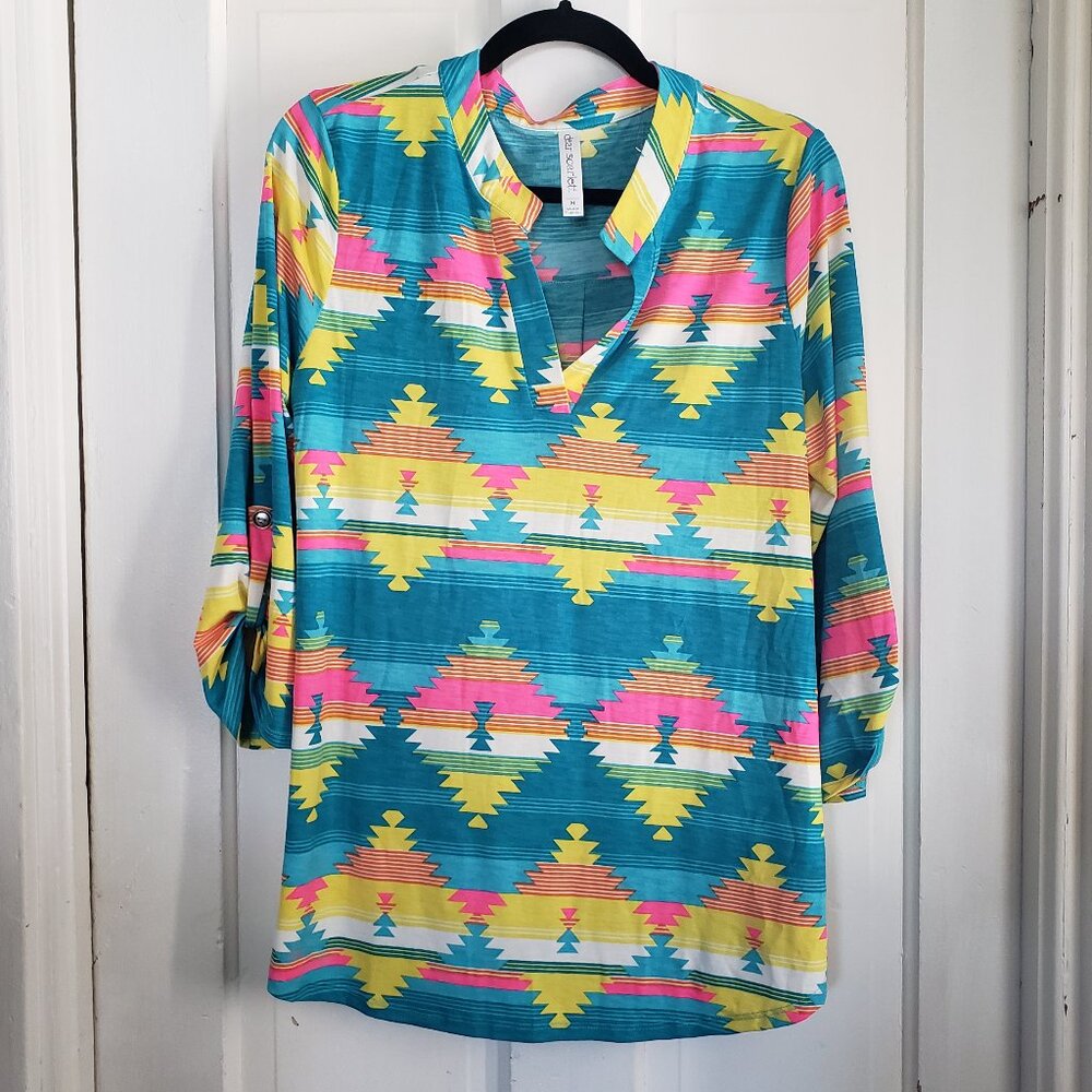 Dear Scarlett 3/4 Sleeve Lizzy Top
